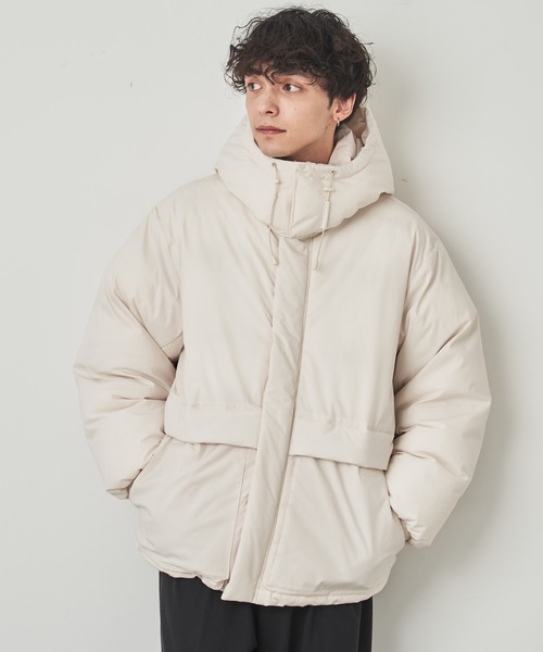 【セール】LUCY/SORONA(R) ミリタリーパデッドブルゾン（ダウンジャケット/コート）｜LUCY（ルーシー）