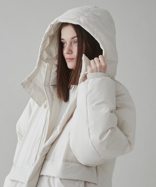 【セール】LUCY/SORONA(R) ミリタリーパデッドブルゾン（ダウンジャケット/コート）｜LUCY（ルーシー）