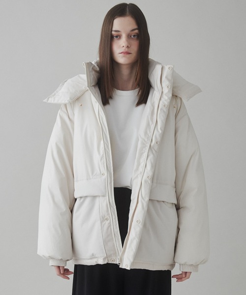 【セール】LUCY/SORONA(R) ミリタリーパデッドブルゾン（ダウンジャケット/コート）｜LUCY（ルーシー）