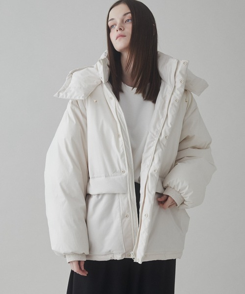 【セール】LUCY/SORONA(R) ミリタリーパデッドブルゾン（ダウンジャケット/コート）｜LUCY（ルーシー）