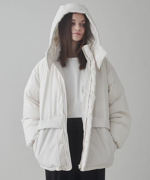 【セール】LUCY/SORONA(R) ミリタリーパデッドブルゾン（ダウンジャケット/コート）｜LUCY（ルーシー）