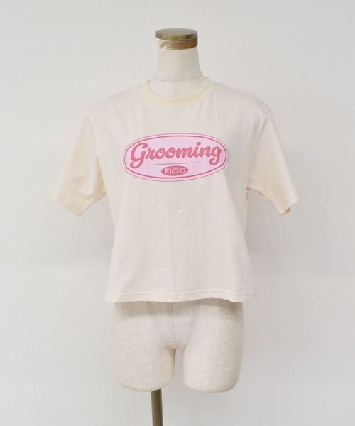 セール】【ZOZO限定】ショート丈ロゴT / プリントT オーバー