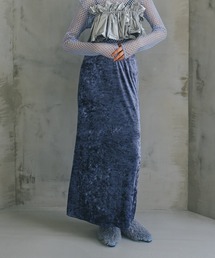 sahara | Velvet Long Skirt(スカート)