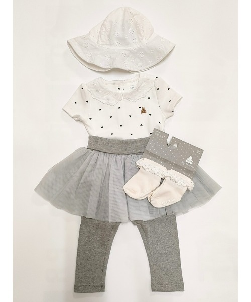 GAP（ギャップ）の「チュチュスカートレギンス（レギンス/スパッツ・キッズ・ホワイト/アイボリー/その他・6-12M/12-18M/18-24M/3-6M）」の5枚目の写真