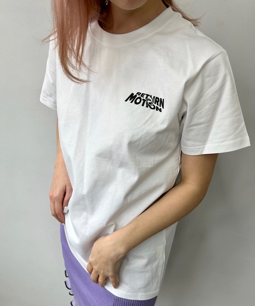 SANSeLF(サンセルフ)の「return motion Tシャツ【SANSeLF】sanw24s001(Tシャツ/カットソー・レディース・グリーン/ホワイト/ブラック・FREE)」の12枚目の写真