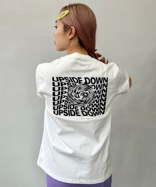 SANSeLF(サンセルフ)の「return motion Tシャツ【SANSeLF】sanw24s001(Tシャツ/カットソー・レディース・グリーン/ホワイト/ブラック・FREE)」の13枚目の写真