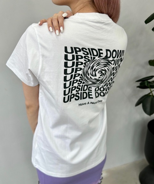 SANSeLF(サンセルフ)の「return motion Tシャツ【SANSeLF】sanw24s001(Tシャツ/カットソー・レディース・グリーン/ホワイト/ブラック・FREE)」の14枚目の写真