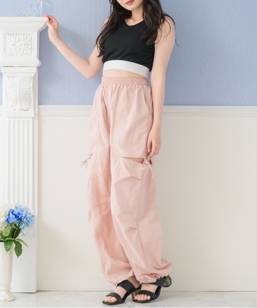 ems excite(エムズエキサイト)の「裾ロゴタンク(Tシャツ/カットソー・レディース・ブラック/ブラック系その他3/オフホワイト・FREE)」の15枚目の写真