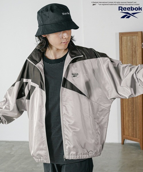 Reebok/ナイロンジャケット アイボリー 新品 Reebok（リーボック） ナイロンジャケット 「Reebok/リーボック」別注