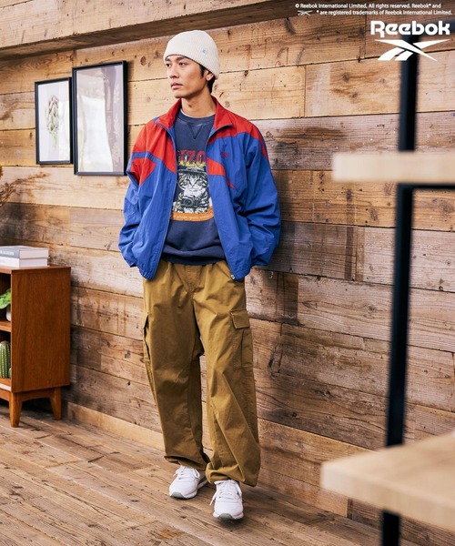 Reebok】別注トラックジャケット（ナイロンジャケット）｜Reebok