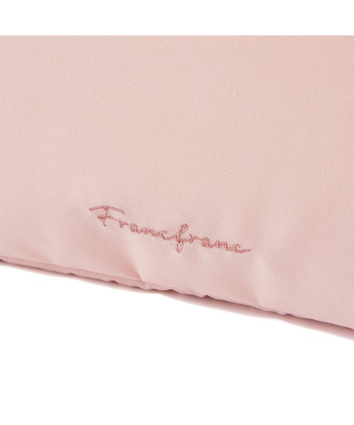 Francfranc(フランフラン)の「ロゴ レジャーバッグ フリル ピンク(トートバッグ・レディース・ピンク・FREE)」の3枚目の写真
