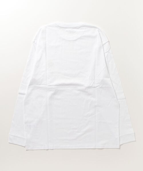 Carhartt WIP(カーハートダブリューアイピー)の「Carhartt WIP/カーハートダブリューアイピーL/S CHASE T-SHIRT ルーズシルエット I026392(Tシャツ/カットソー・メンズ・ホワイト/ブラック/ダークグリーン・L/XL/M/S)」の4枚目の写真
