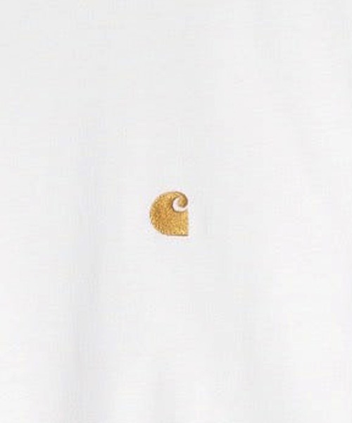 Carhartt WIP(カーハートダブリューアイピー)の「Carhartt WIP/カーハートダブリューアイピーL/S CHASE T-SHIRT ルーズシルエット I026392(Tシャツ/カットソー・メンズ・ホワイト/ブラック/ダークグリーン・L/XL/M/S)」の7枚目の写真
