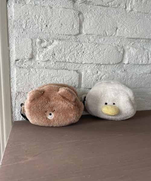 Me%(ミィパーセント)の「スフレベアミニポーチ 970951(ポーチ・レディース・オフホワイト/ベージュ・FREE)」の8枚目の写真