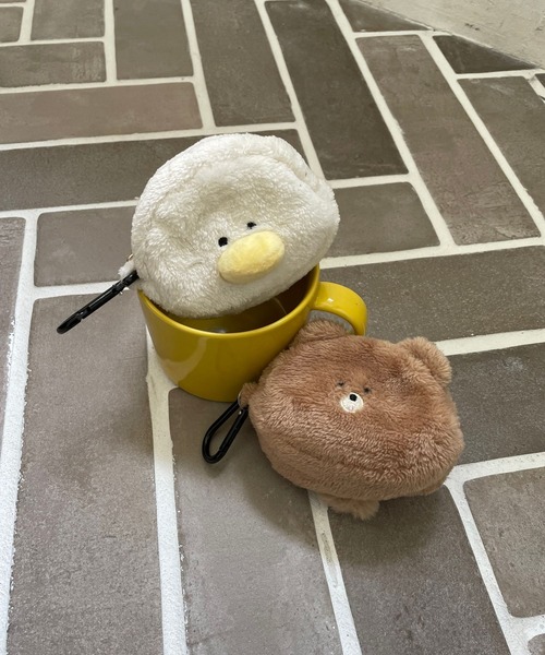 Me%(ミィパーセント)の「スフレベアミニポーチ 970951(ポーチ・レディース・オフホワイト/ベージュ・FREE)」の9枚目の写真