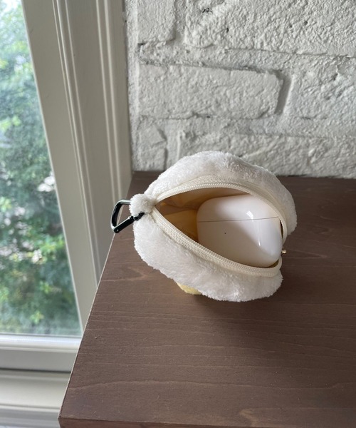 Me%(ミィパーセント)の「スフレベアミニポーチ 970951(ポーチ・レディース・オフホワイト/ベージュ・FREE)」の12枚目の写真