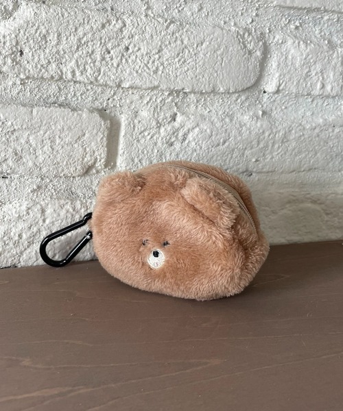 Me%(ミィパーセント)の「スフレベアミニポーチ 970951(ポーチ・レディース・オフホワイト/ベージュ・FREE)」の14枚目の写真