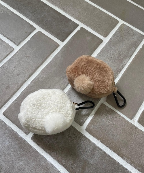 Me%(ミィパーセント)の「スフレベアミニポーチ 970951(ポーチ・レディース・オフホワイト/ベージュ・FREE)」の17枚目の写真