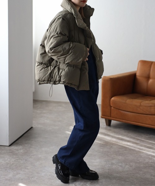 【美品】ドゥーカス　ブルゾン　ジャケット　アウター　XL 2way ダウンベスト 美品】ドゥーカスブルゾンジャケットアウターXL 2way ダウンベスト