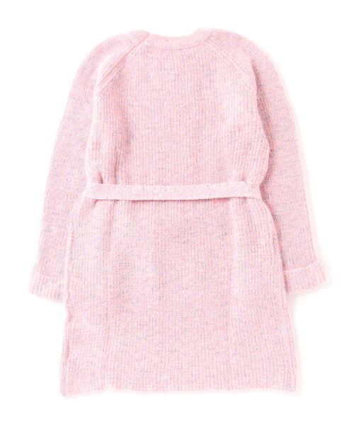 a lot of love(ア ロット オブ ラブ)の「ミックスカラーリブニット ミニ丈ワンピ(ワンピース・レディース・ベージュ/ピンク/グレー/ブルー・FREE)」の5枚目の写真