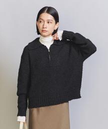 BEAUTY&YOUTH UNITED ARROWS | ハーフジップ ニット プルオーバー(ニット/セーター)