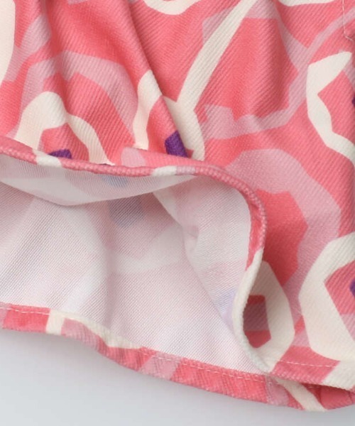 Caldia(カルディア)の「ジャンスカ風お花柄ワンピース(ワンピース・キッズ・ピンク/イエロー・120/140/110/100/130)」の8枚目の写真