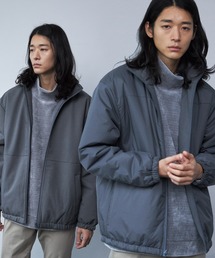 ◆サーモライトリバーシブルスタンドカラーブルゾン