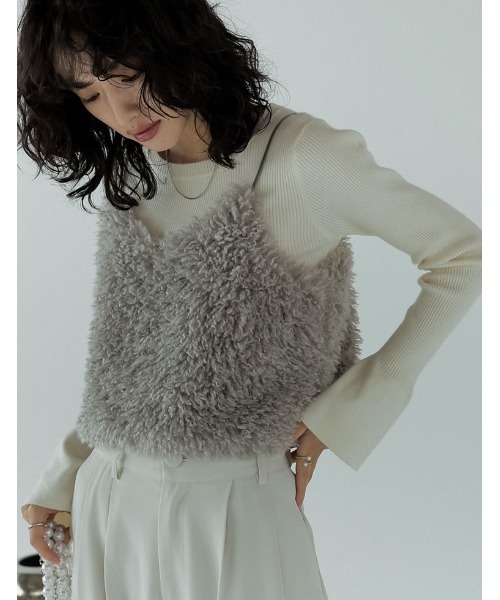 未使用タグ付♡REGINA ROMANTICO エコファーベスト 38