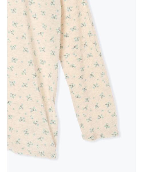 Samansa Mos2(サマンサ モスモス)の「【吸湿発熱】ベア天竺雪柄タートルネックカットソー(Tシャツ/カットソー・レディース・チャコールグレー/ベージュ/ラベンダー/キナリ・F)」の8枚目の写真