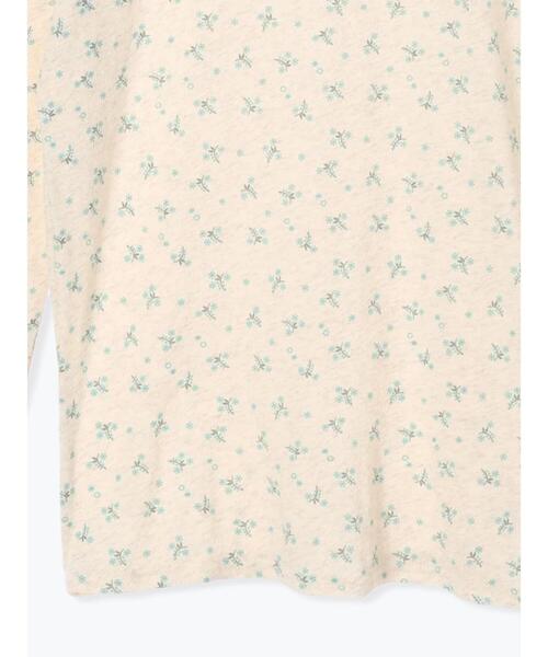 Samansa Mos2(サマンサ モスモス)の「【吸湿発熱】ベア天竺雪柄タートルネックカットソー(Tシャツ/カットソー・レディース・チャコールグレー/ベージュ/ラベンダー/キナリ・F)」の9枚目の写真