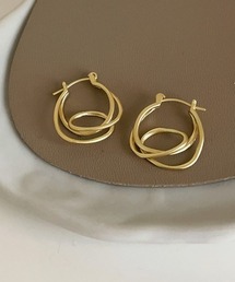 yu-ka（ユーカ）の「YU-KA:ツイストラインメタルピアス（ピアス（両耳用））」