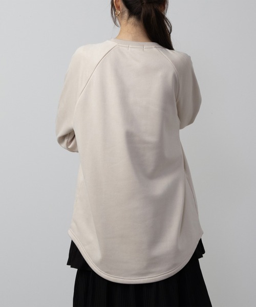 NAVY（ネイビー）の「NAVY 温℃ ラウンドチュニック プルオーバー（その他トップス・レディース・オフホワイト/ブラウン/グレー/ブラック/ピンク系・フリー）」の16枚目の写真