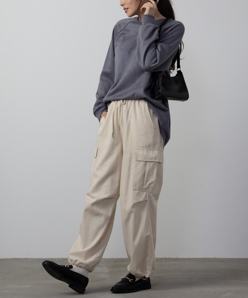 NAVY（ネイビー）の「NAVY 温℃ ラウンドチュニック プルオーバー（その他トップス・レディース・オフホワイト/ブラウン/グレー/ブラック/ピンク系・フリー）」の15枚目の写真