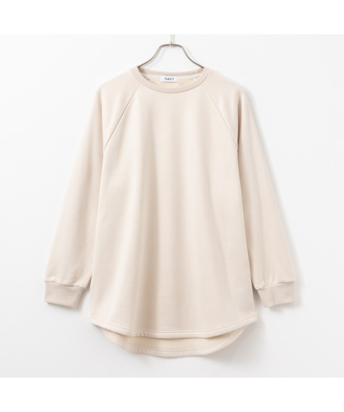 NAVY（ネイビー）の「NAVY 温℃ ラウンドチュニック プルオーバー（その他トップス・レディース・オフホワイト/ブラウン/グレー/ブラック/ピンク系・フリー）」の11枚目の写真