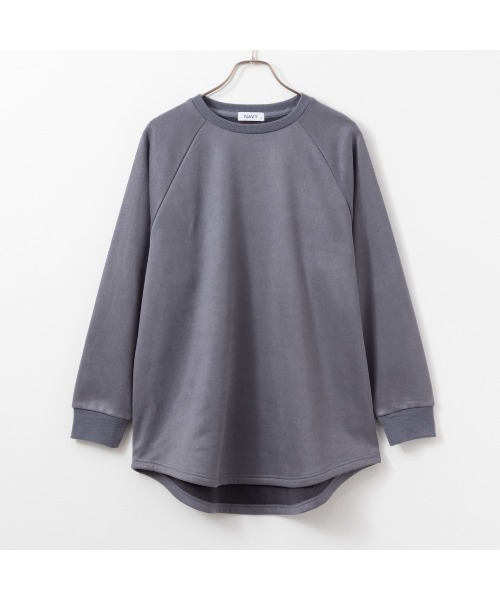 NAVY（ネイビー）の「NAVY 温℃ ラウンドチュニック プルオーバー（その他トップス・レディース・オフホワイト/ブラウン/グレー/ブラック/ピンク系・フリー）」の9枚目の写真