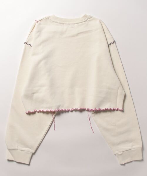 PAGEBOY(ページボーイ)の「カラフルメローショートスウェット(スウェット・レディース・ブラック/オフホワイト・FREE)」の22枚目の写真