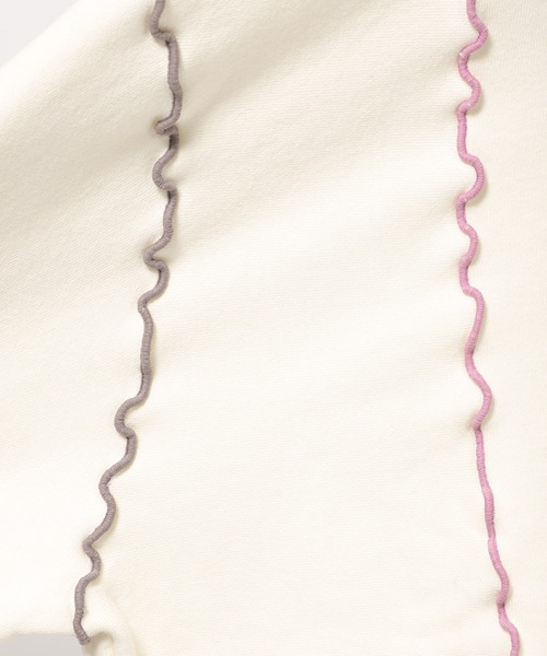 PAGEBOY(ページボーイ)の「カラフルメローショートスウェット(スウェット・レディース・ブラック/オフホワイト・FREE)」の21枚目の写真