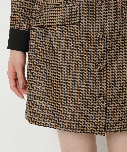 REDYAZEL（レディアゼル）の「【セットアップ可能】ベルト付きチェックミニスカート（スカート・レディース・ブラウン/サックスブルー/グリーン・FREE）」の20枚目の写真