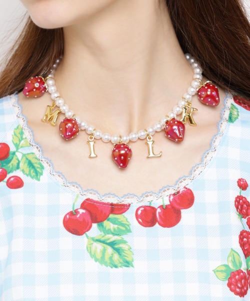 BABY strawberryネックレス BABY, THE STARS SHINE BRIGHT キャンディーストロベリーネックレス