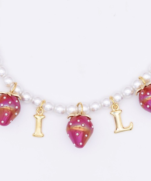 BABY strawberryネックレス Strawberry Necklace (2022) by Baby, the Stars Shine Bright