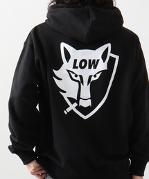 LOW JACK DESIGN（ロウジャックデザイン）の「ビッグシルエット裏パイルシガレットローンウルフパーカー（パーカー）」