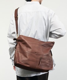 Butler Verner Sails バトラーバーナーセイルズ / オイルレザーエディターズショルダーバッグ2nd ボストンバッグ / JA-2128-33
