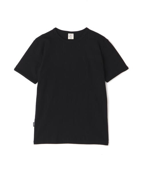 AVIREX（アヴィレックス）の「《DAILY/WEB限定》RIB SAME COLOR CREW NECK T-SHIRT / 同色プリント リブ 半袖 クルーネック Tシャツ デイリーウェア / AVIREX / アヴィレックス（Tシャツ/カットソー・メンズ・グレー/ブラック/ホワイト・L/S/XL/M）」の16枚目の写真