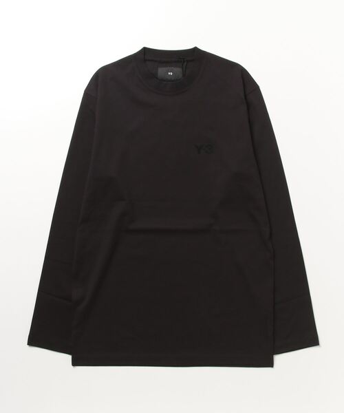 Y-3（ワイスリー）の「LS TEE（Tシャツ/カットソー・メンズ・ブラック・MEDIUM/X-LARGE/SMALL/LARGE/XX-SMALL/X-SMALL）」の2枚目の写真