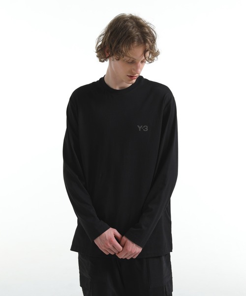 Y-3（ワイスリー）の「LS TEE（Tシャツ/カットソー・メンズ・ブラック・MEDIUM/X-LARGE/SMALL/LARGE/XX-SMALL/X-SMALL）」の5枚目の写真