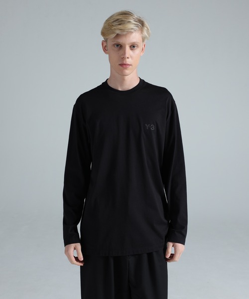 Y-3（ワイスリー）の「LS TEE（Tシャツ/カットソー・メンズ・ブラック・MEDIUM/X-LARGE/SMALL/LARGE/XX-SMALL/X-SMALL）」の6枚目の写真