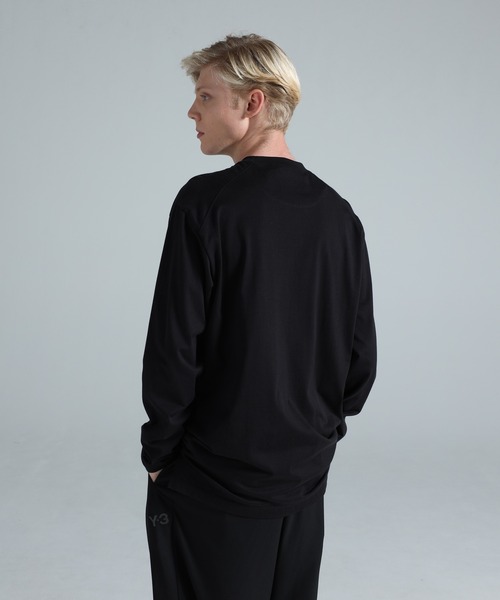 Y-3（ワイスリー）の「LS TEE（Tシャツ/カットソー・メンズ・ブラック・MEDIUM/X-LARGE/SMALL/LARGE/XX-SMALL/X-SMALL）」の7枚目の写真