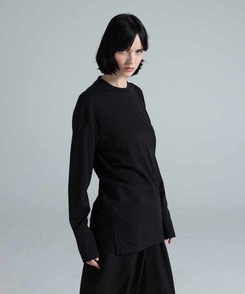 Y-3（ワイスリー）の「LS TEE（Tシャツ/カットソー・メンズ・ブラック・MEDIUM/X-LARGE/SMALL/LARGE/XX-SMALL/X-SMALL）」の8枚目の写真