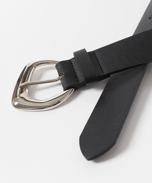 KBF（ケイビーエフ）の「ニュアンスバックルベルト（ベルト・レディース・ブラック/キャメル・ONE）」の10枚目の写真