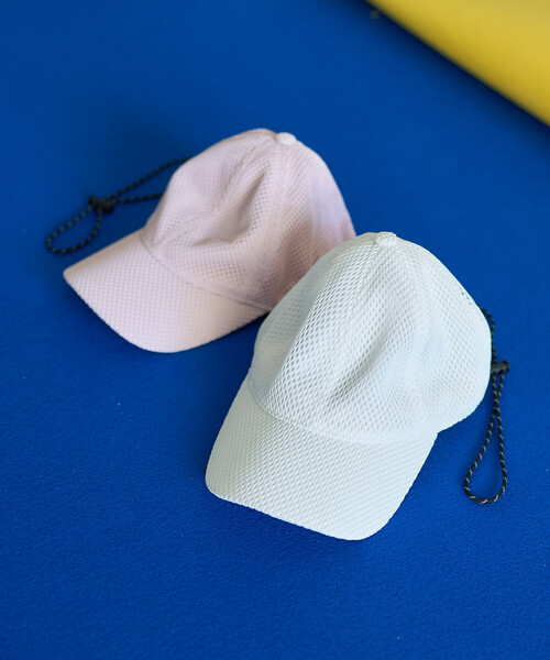 FREAK'S STORE(フリークスストア)の「メッシュキャップ(キャップ・レディース・ピンク/ホワイト/ブラック・ONE SIZE)」の6枚目の写真